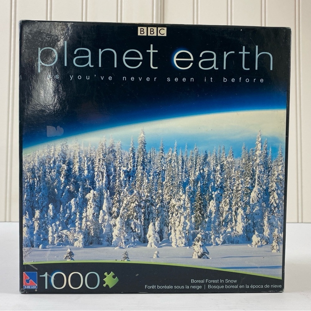 NEW Planet Earth BBC 1000 Sure Lox Pieces Puzzle New Sealed‎ - Picture 2 of 7